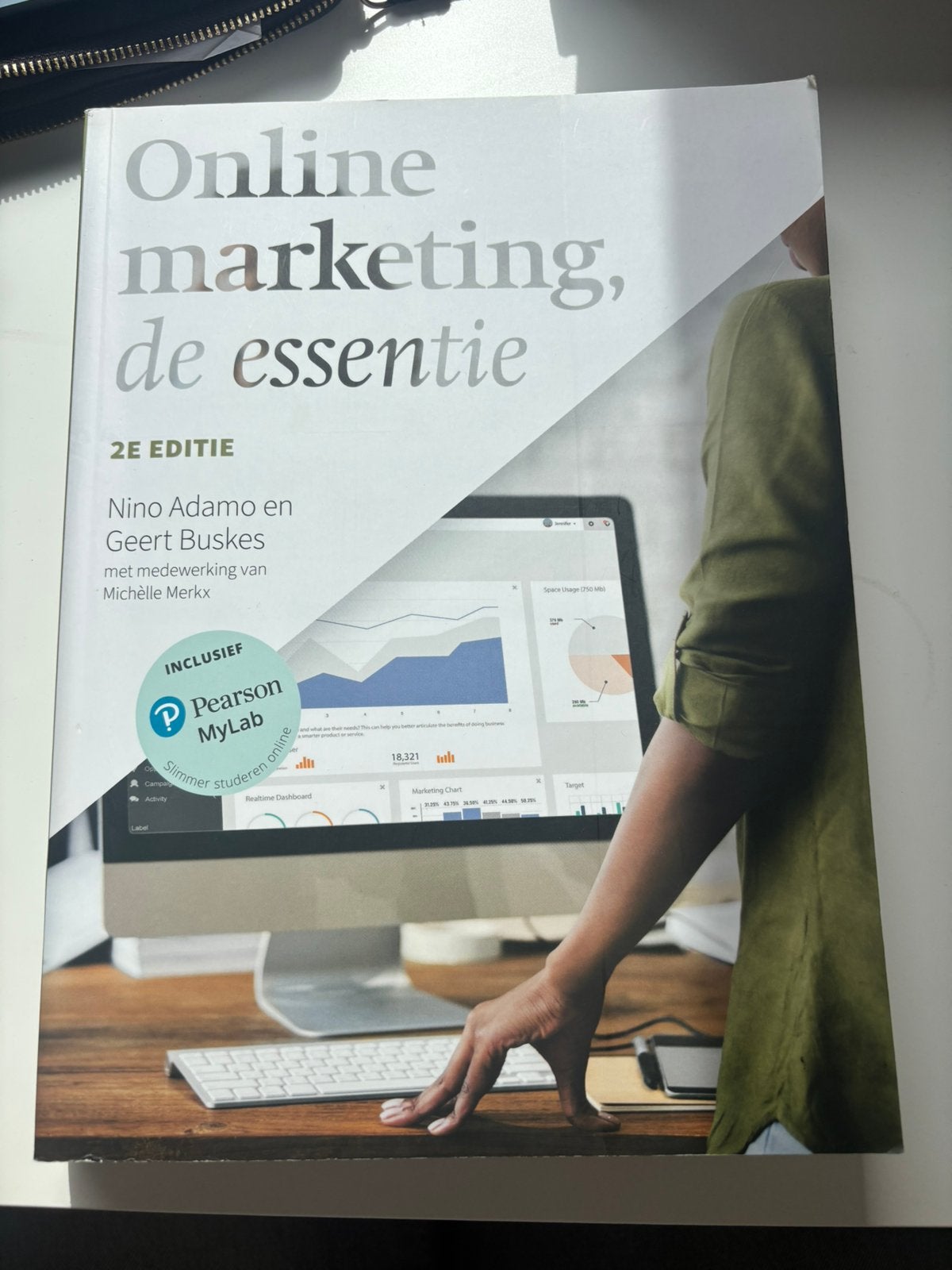 Online marketing, de essentie, 2e editie met MyLab NL, Ophalen of Verzenden, Zo goed als nieuw, Nino Adamo; Geert Buskes, Nederlands
