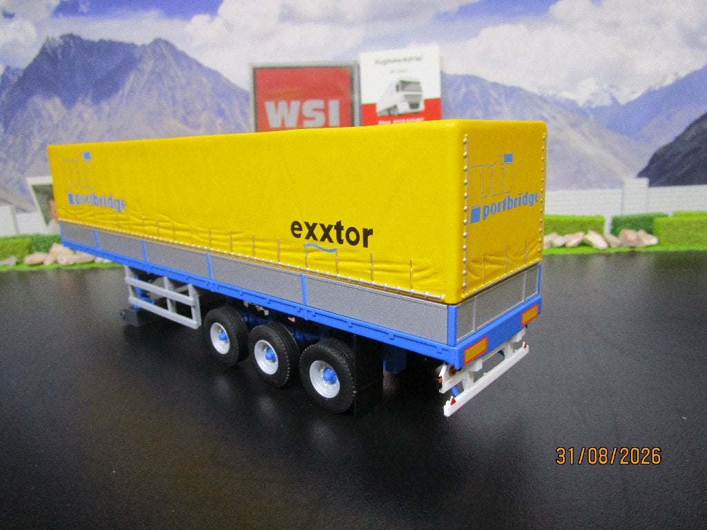 wsi 04-2211 premium line classic curtainsider trailer 3 axle, Ophalen of Verzenden, Nieuw, Bus of Vrachtwagen, Wsi