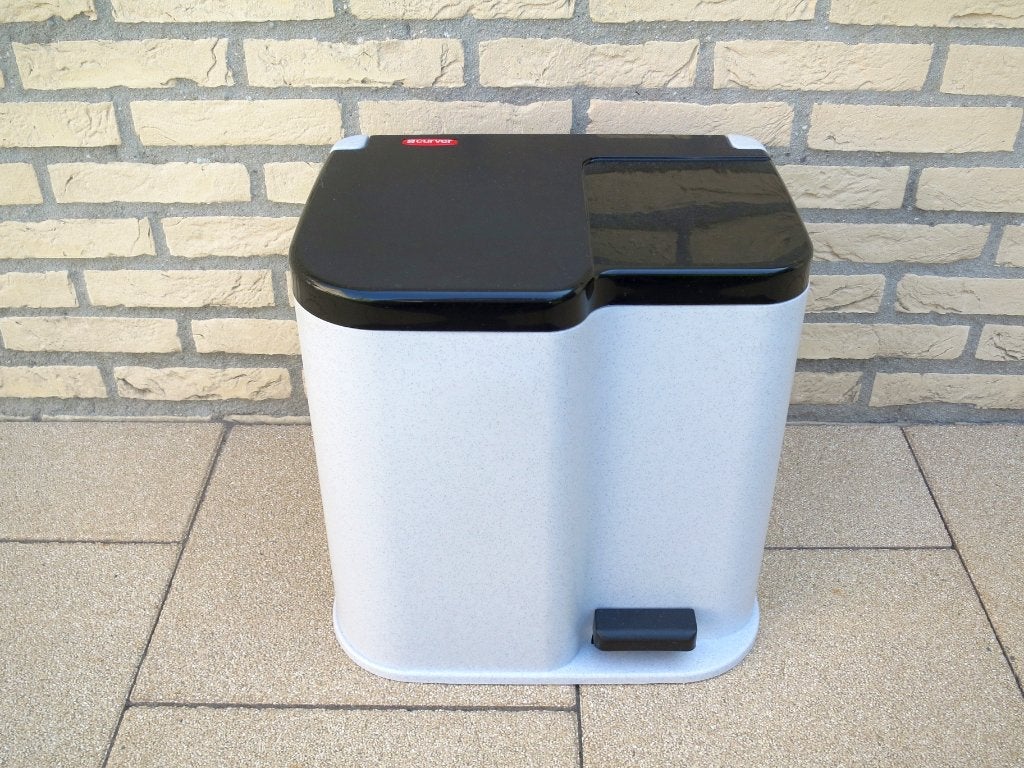 Curver Duo Pedaalemmer als nieuw, Ophalen, Kunststof, Met pedaal, Zo goed als nieuw