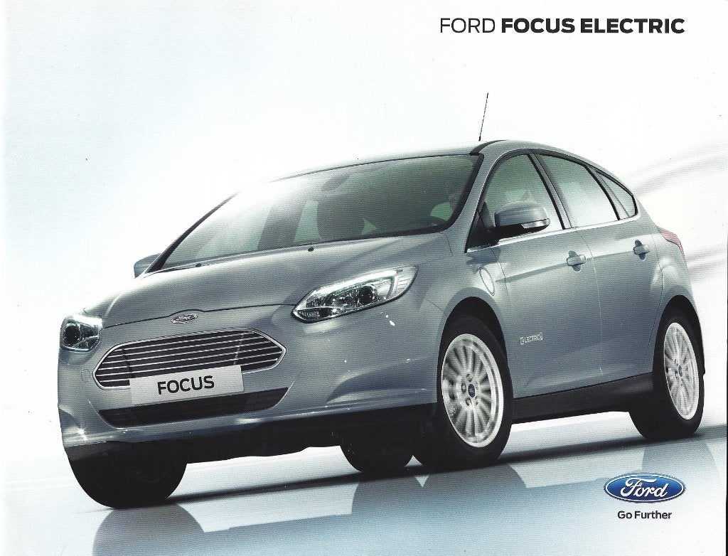 Brochure Ford Focus Electric 2013, Ophalen of Verzenden, Gelezen, Ford