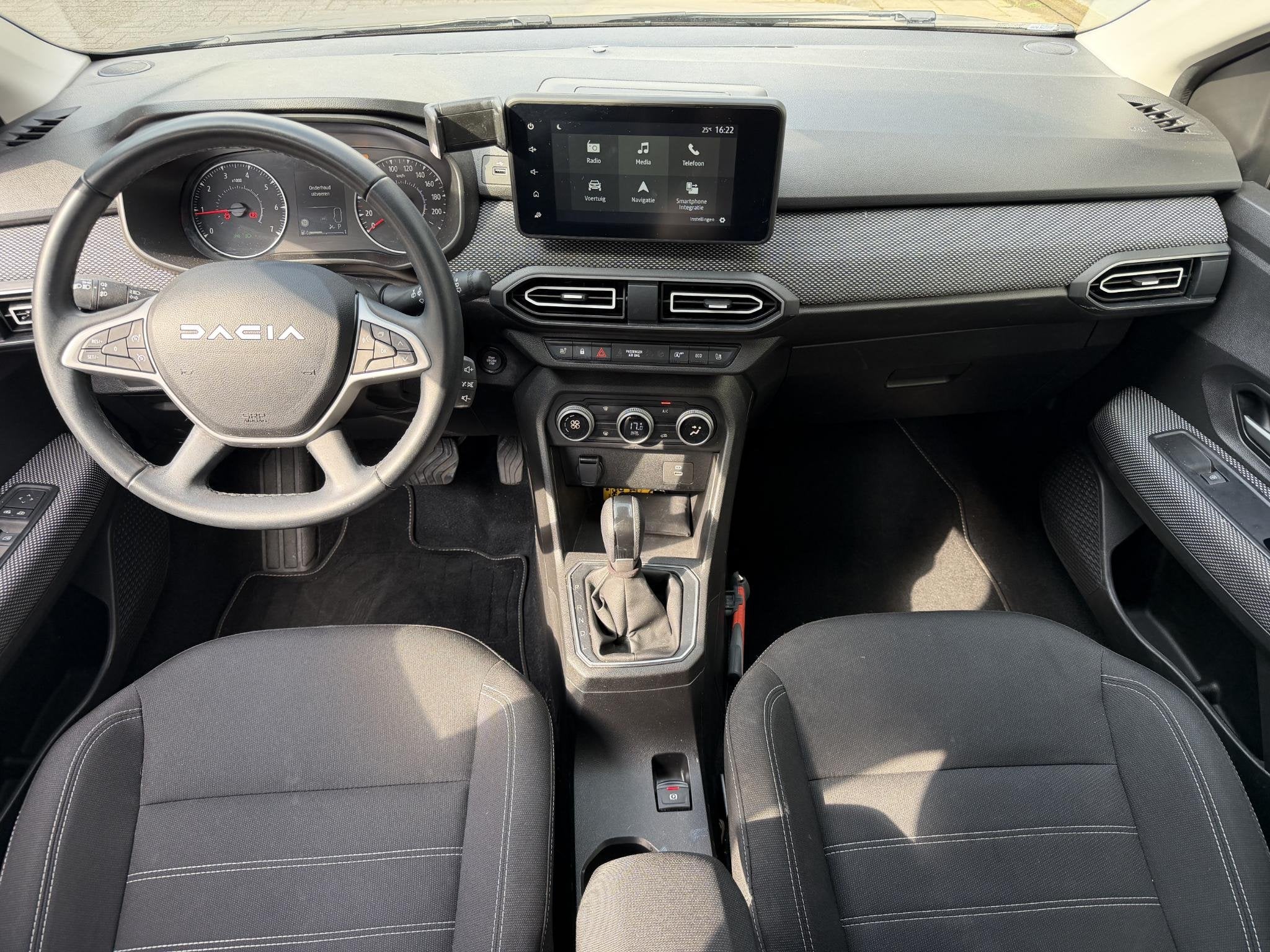 Dacia Sandero 1.0 TCe 90 Journey / Cruise Control / Stoelver, Auto's, Dacia, Stof, Gebruikt, Euro 6, 1073 kg
