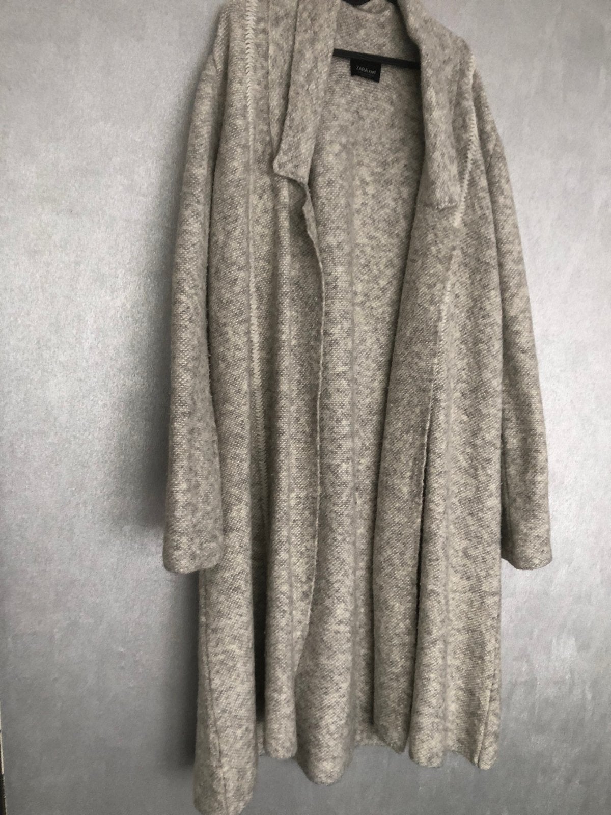 Lange vest ZARA maat M grijs, Maat 38/40 (M), Verzenden, Grijs, Gedragen