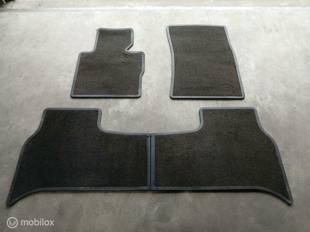 Matten set Stof Range Rover L322 Vogue Stoffen Vloermatten, Land Rover, Ophalen of Verzenden, Gebruikt, Land Rover
