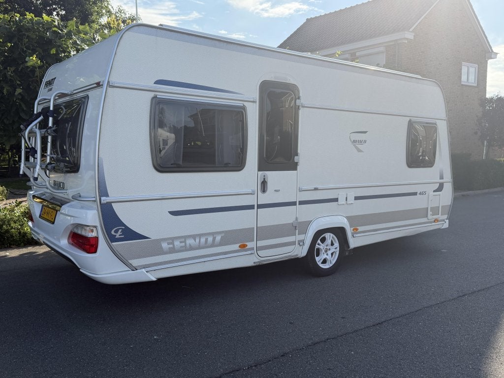 Fendt Bianco 465 SFB verkocht, Caravans en Kamperen, Rondzit, Schokbreker, Bedrijf, Overige typen
