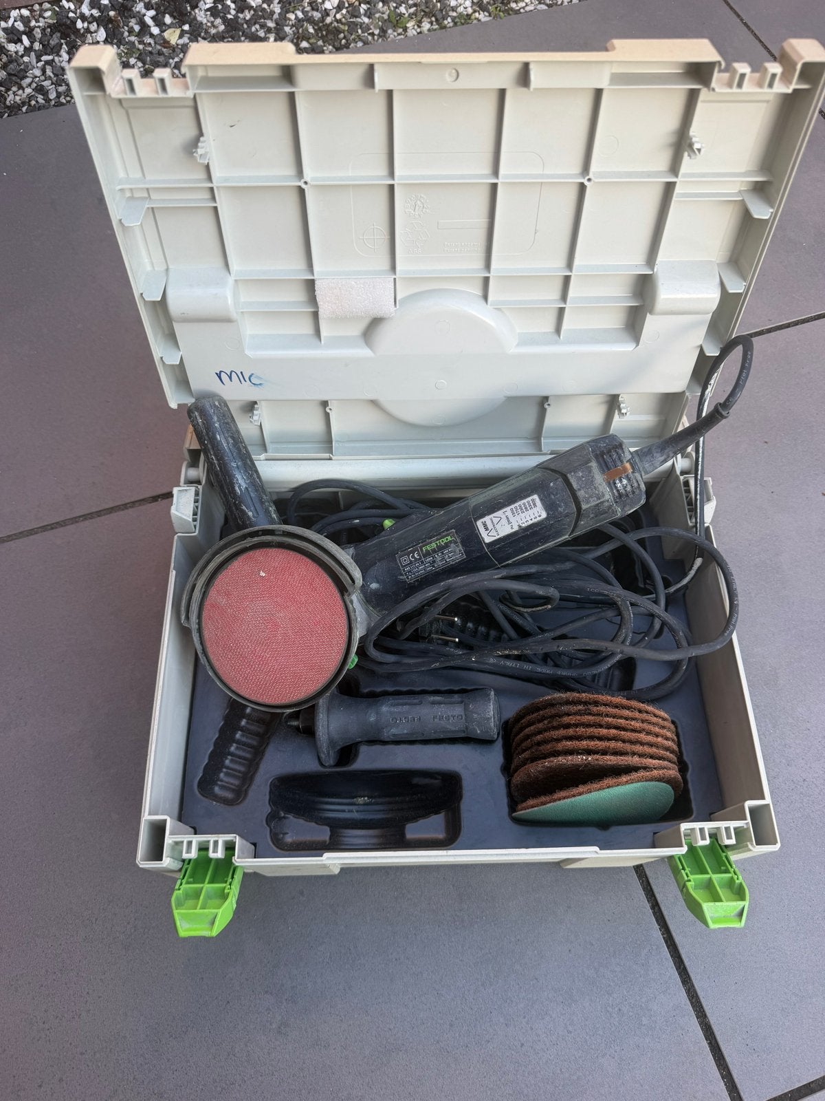 Festool Rotex RO 150 FEQ-Plus Excentrische Schuurmachine, Doe-het-zelf en Verbouw, Ophalen, Gebruikt, 600 tot 1200 watt, Excentrische schuurmachine