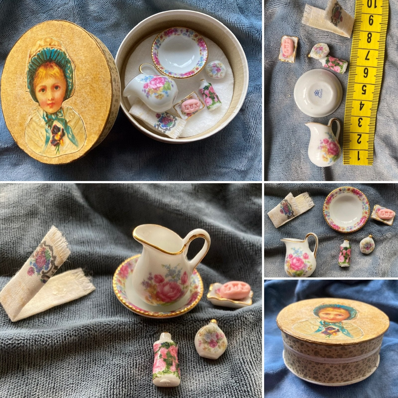 🌿VINTAGE “REUTTER PORSELEINEN LAMPETSTEL & TOEBEHOREN”🌿, Verzenden