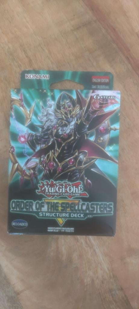 Yu-Gi-Oh! Order of the Spellcasters Structure Deck, Hobby en Vrije tijd, Verzamelkaartspellen | Yu-gi-Oh!, Ophalen of Verzenden