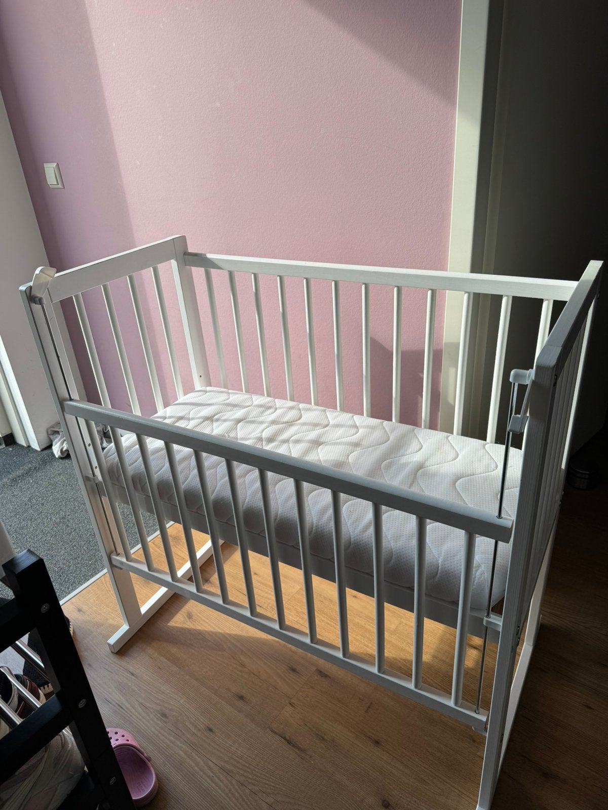 Co sleeper petite amelie wit, Ophalen of Verzenden, Gebruikt, Wieg