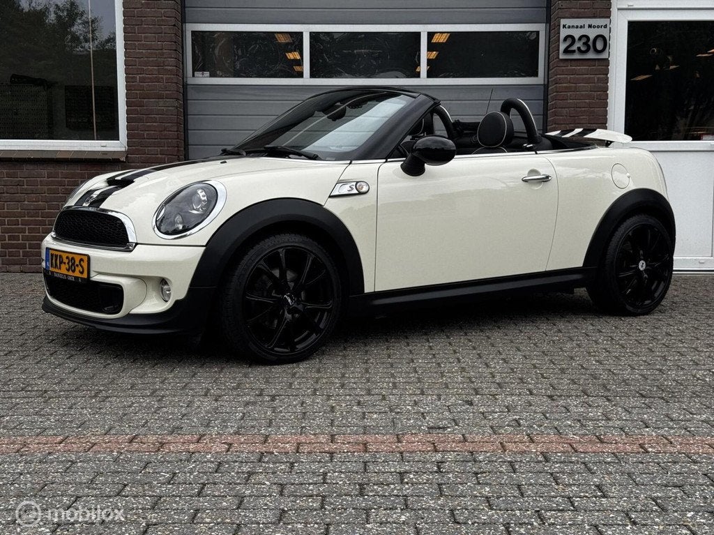 Mini Roadster 2.0 Cooper SD LEDER/NAVI/ECC-AIRCO/CRUISE, Voorwielaandrijving, Euro 5, Cabriolet, Roadster