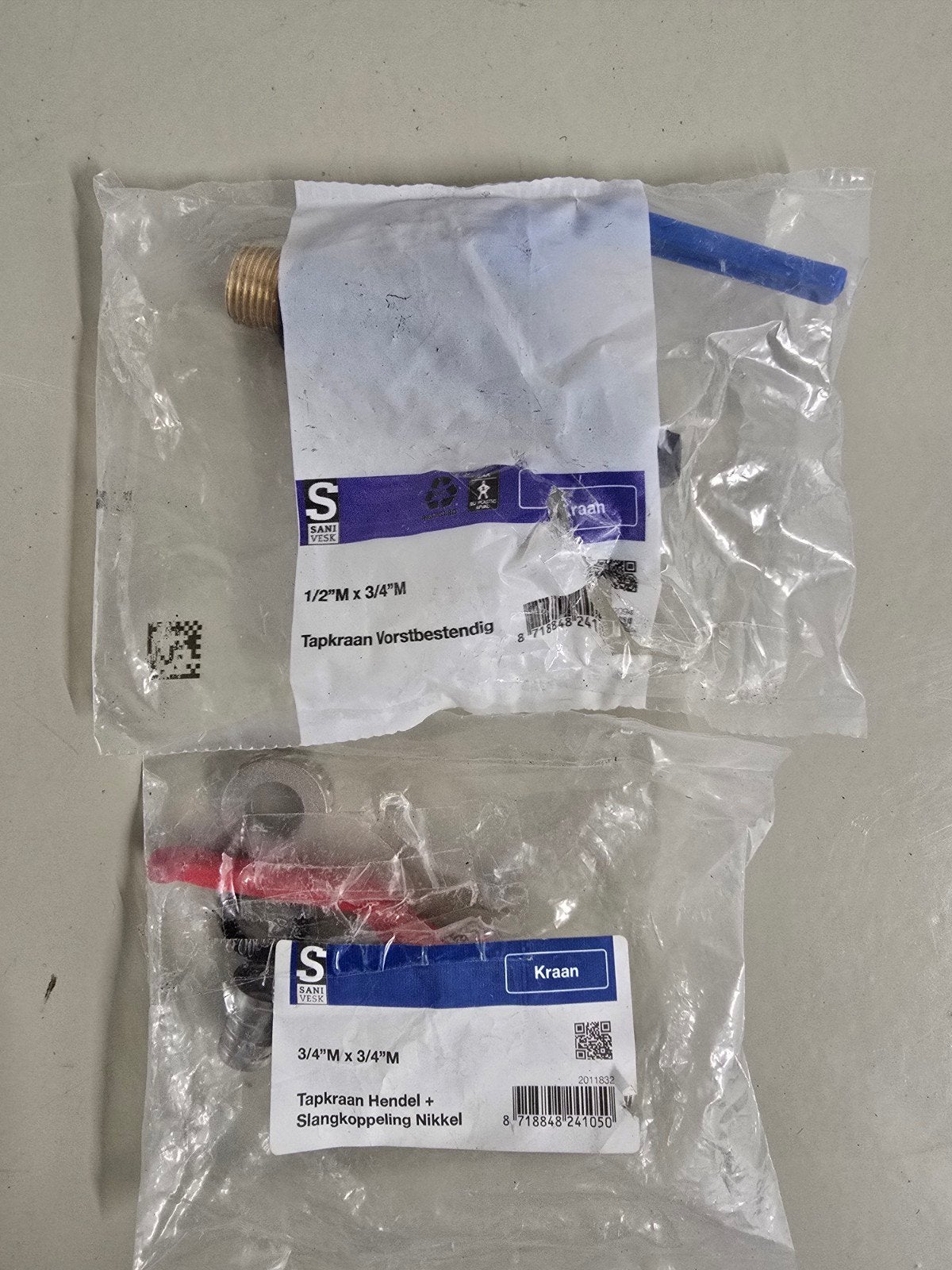 Nieuwe Sanipex vorstbestendige tapkraan en hendel, Ophalen of Verzenden, Nieuw, Chroom, Kraan