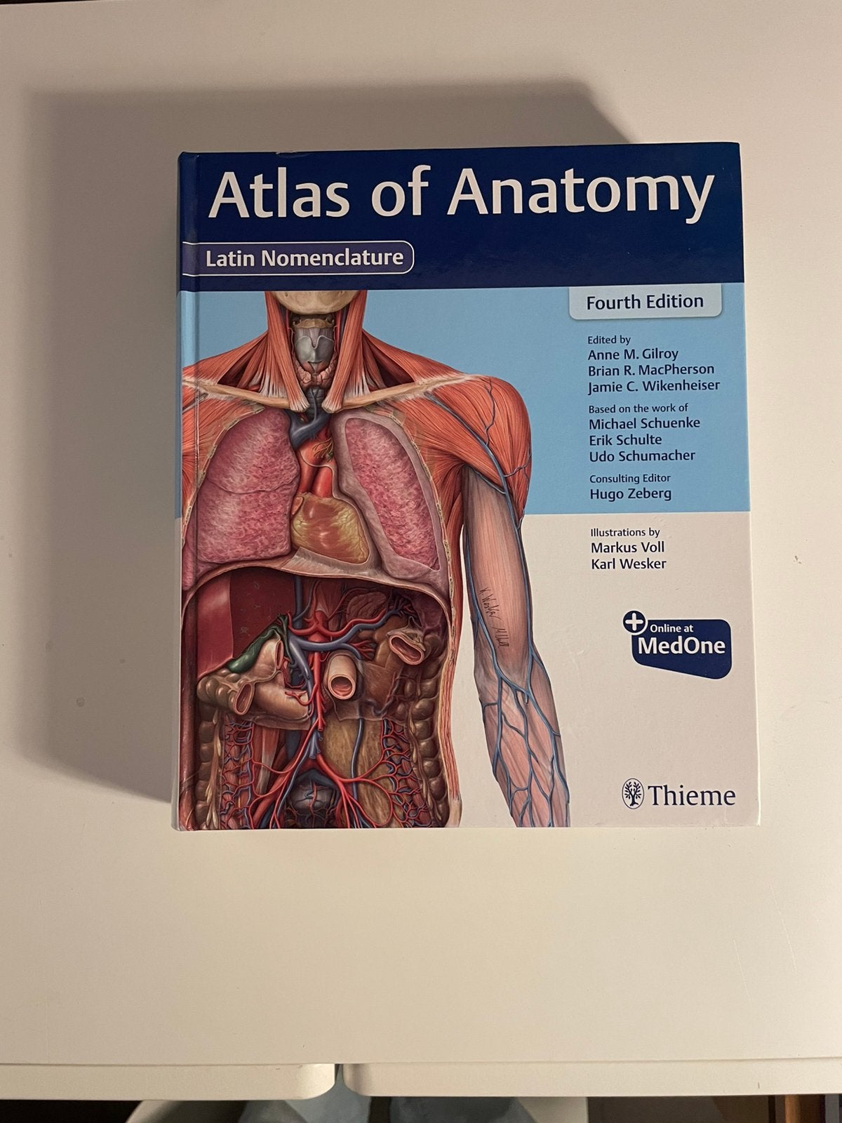 Atlas of anatomy latin nomenclature, Ophalen, Beta, Zo goed als nieuw, WO
