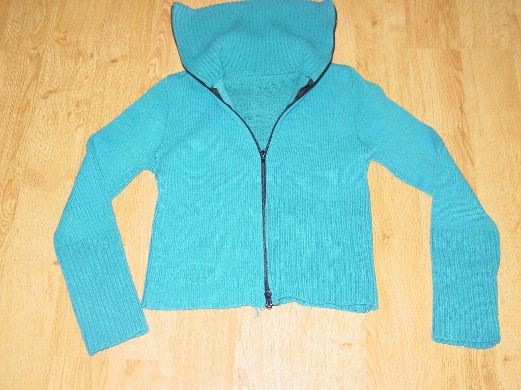 Trui/vest in kobaltblauw, maat S, Ophalen of Verzenden, Gedragen, Maat 36 (S), Blauw