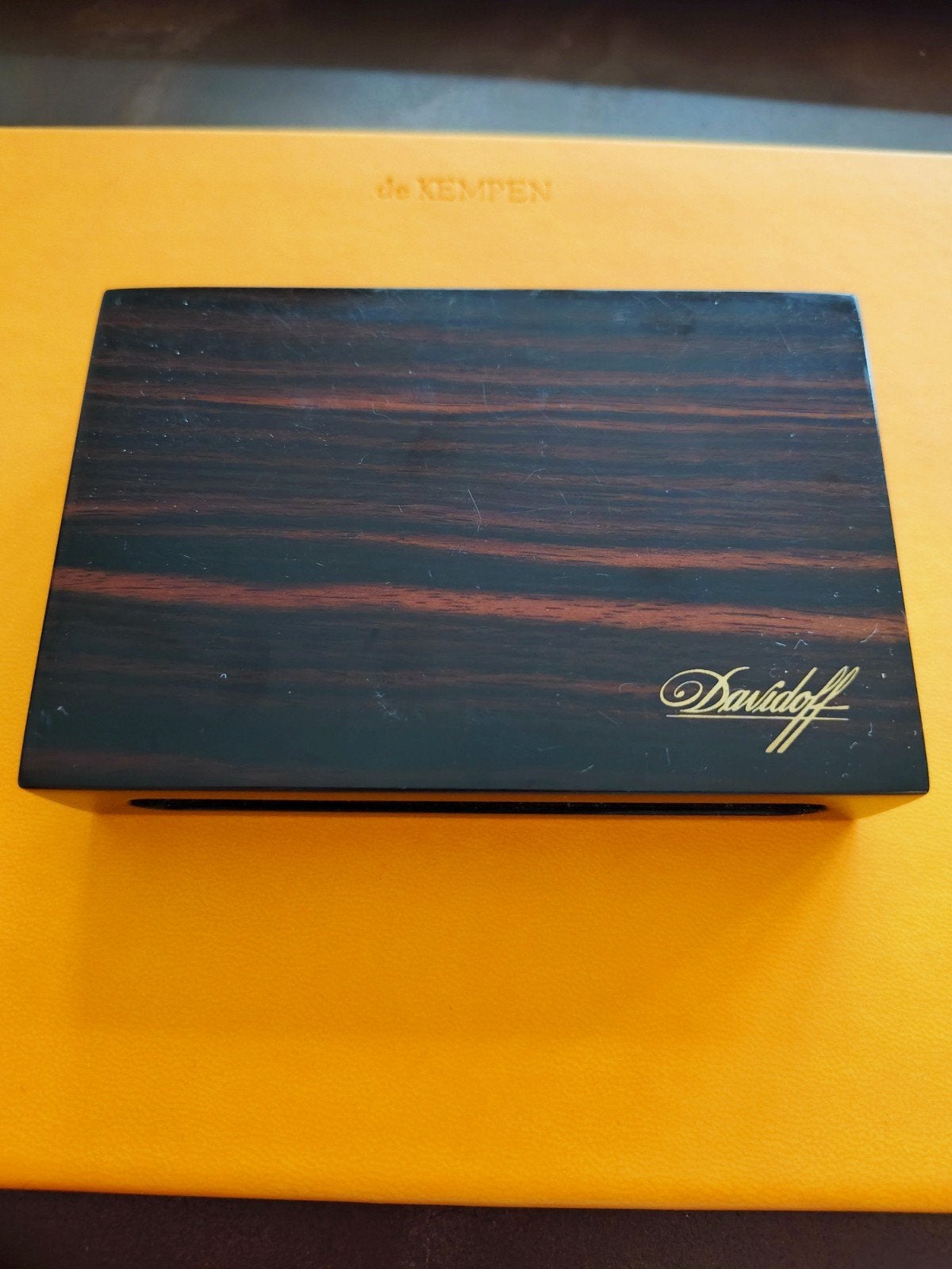 Davidoff Luciferdoos houder., Ophalen of Verzenden, Zo goed als nieuw