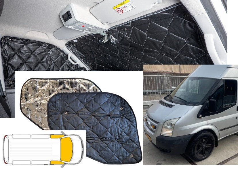 Raamisolatie Ford Transit Black Line uitvoering Bj 2006-2014, Buurserstraat 15 A, 7481 EG,Haaksbergen, Ophalen of Verzenden, Info@123CamperOnderdelen.nl
