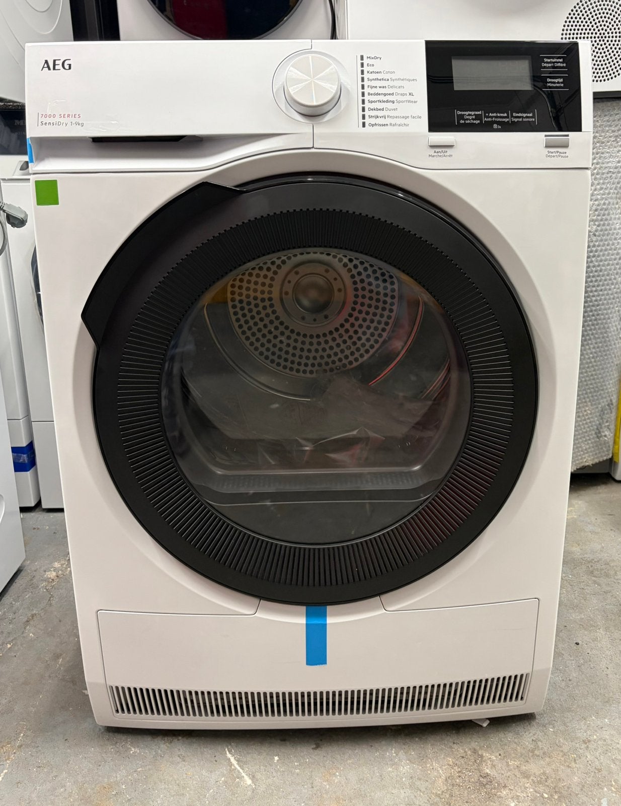 Nieuwe AEG 7000 serie SensiDry & ProSense 9KG warmtepomp, Witgoed en Apparatuur, Wasdrogers, 6 tot 8 kg, Overige typen, Ophalen of Verzenden