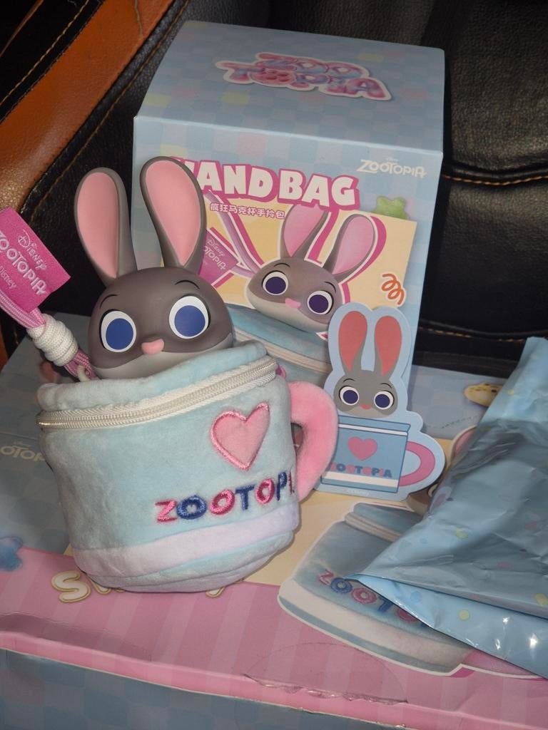 Disney Zootropolis Zootopia Judy Hopps tas hanger Handbag, Verzamelen, Disney, Ophalen of Verzenden, Overige figuren, Zo goed als nieuw