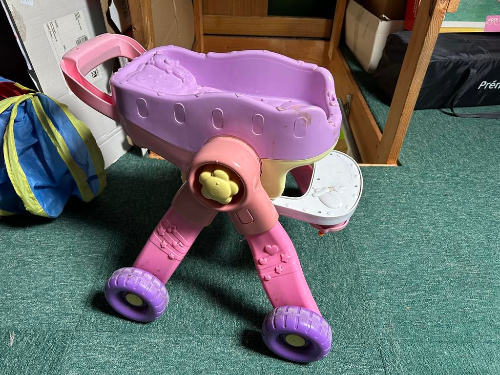 Poppenwagen, Ophalen, Gebruikt