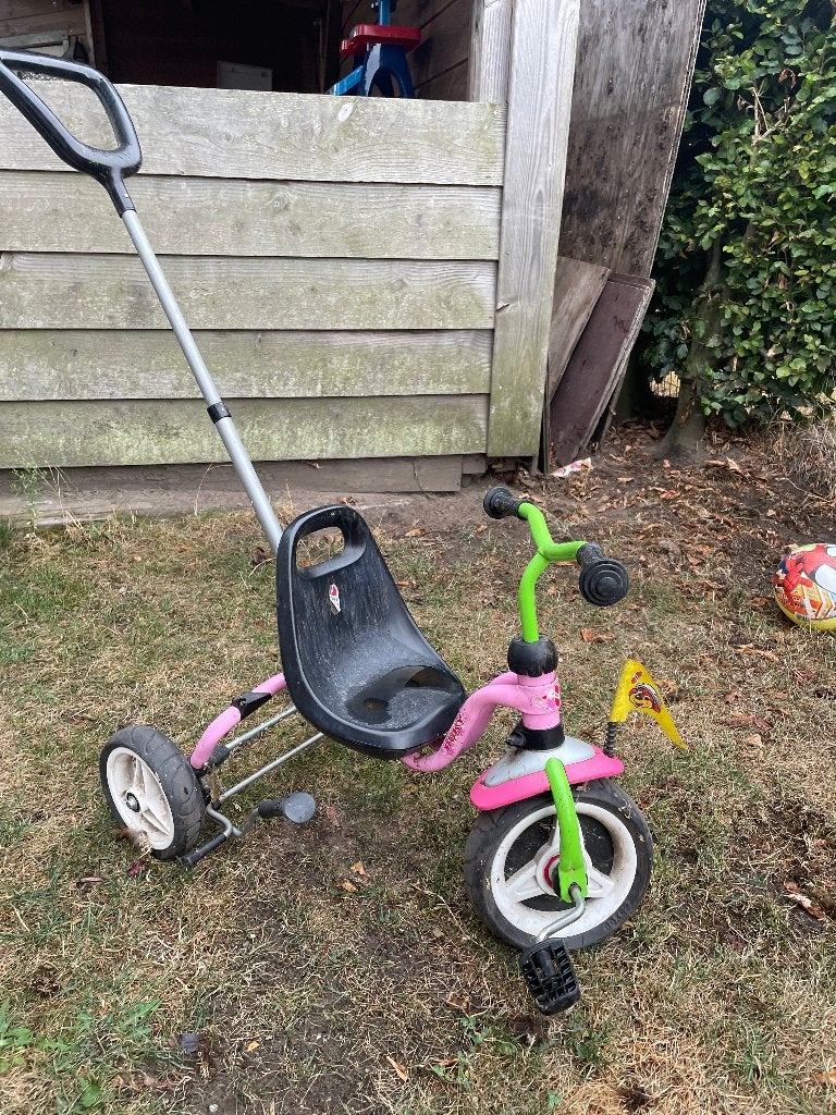 Puky fietsje driewieler, Ophalen, Gebruikt, Puky, Duwstang