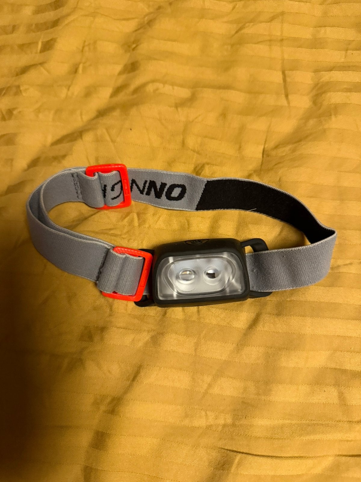 Hoofdlamp met batterijen, Ophalen, Zo goed als nieuw