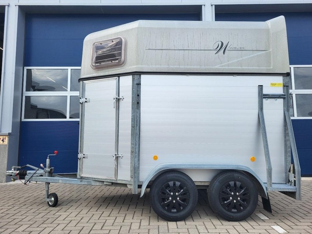 Weijer vernieuwde Aluminium 1.5 paardentrailer met garantie*, Dieren en Toebehoren, Gebruikt, Aluminium, 1½-paards trailer