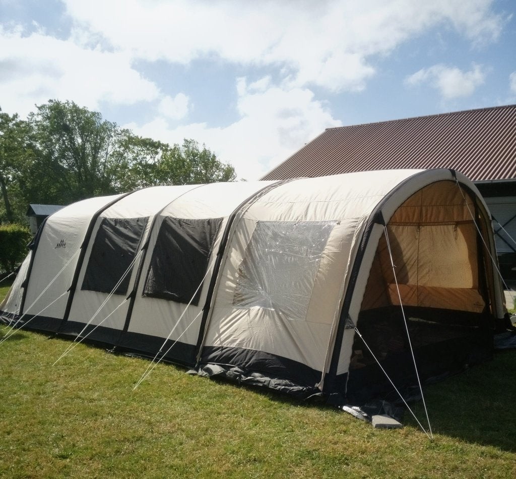 Miami 6 easy air met bagagewagen, Caravans en Kamperen, Tenten, Ophalen, Gebruikt, Tot en met 6