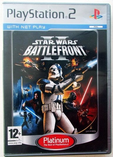 Game PS 2 - Star Wars: Battlefront II, Shooter, 2 spelers, Ophalen of Verzenden, Zo goed als nieuw