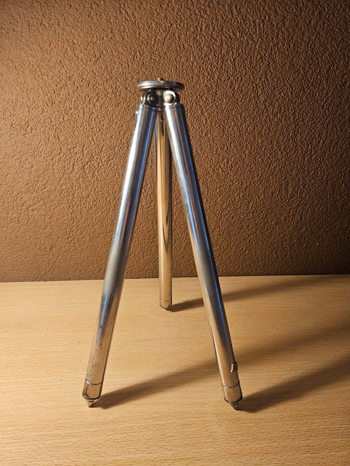 Vintage Excelsior Statief driepoot- Compact en Draagbaar, Overige merken, Statief, Ophalen of Verzenden, Gebruikt
