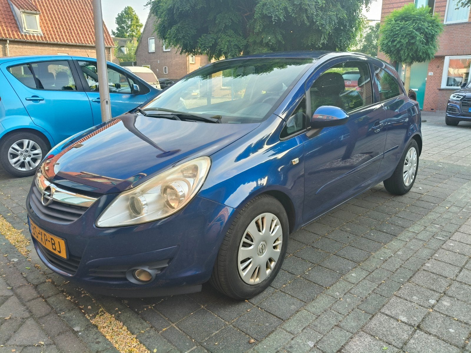 Opel Corsa 2007 Blauw, Auto's, Blauw, 1364 cc, Particulier, Corsa
