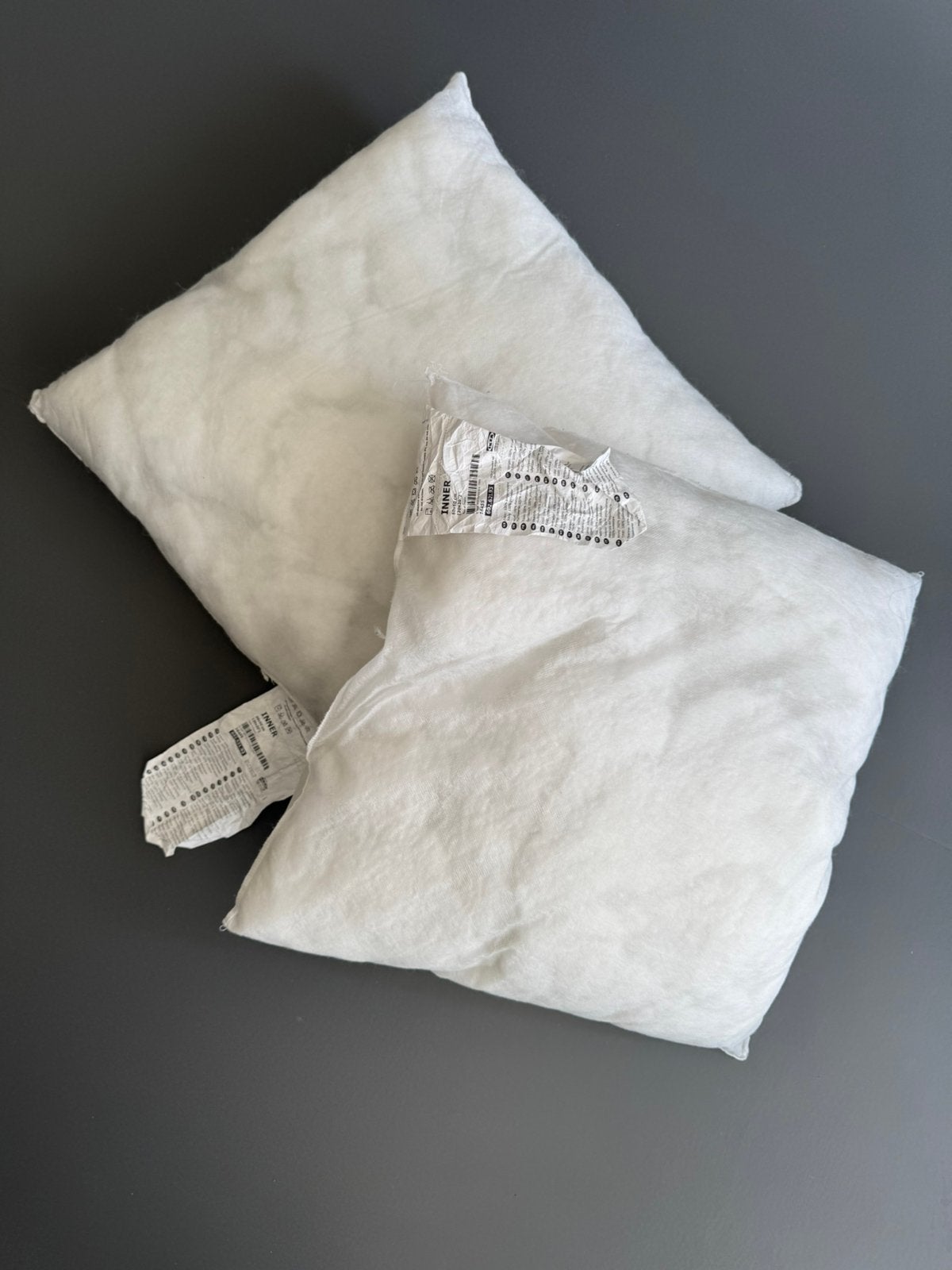 2 Ikea Inner binnenkussens, Ophalen, Gebruikt, Vierkant