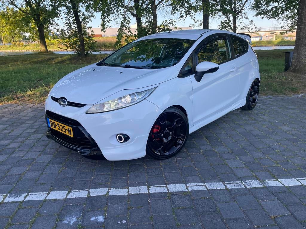 Ford Fiësta 1.6 Ti-vct 88KW 3DR 2009 Wit, Stof, 4 cilinders, Xenon verlichting, Wit
