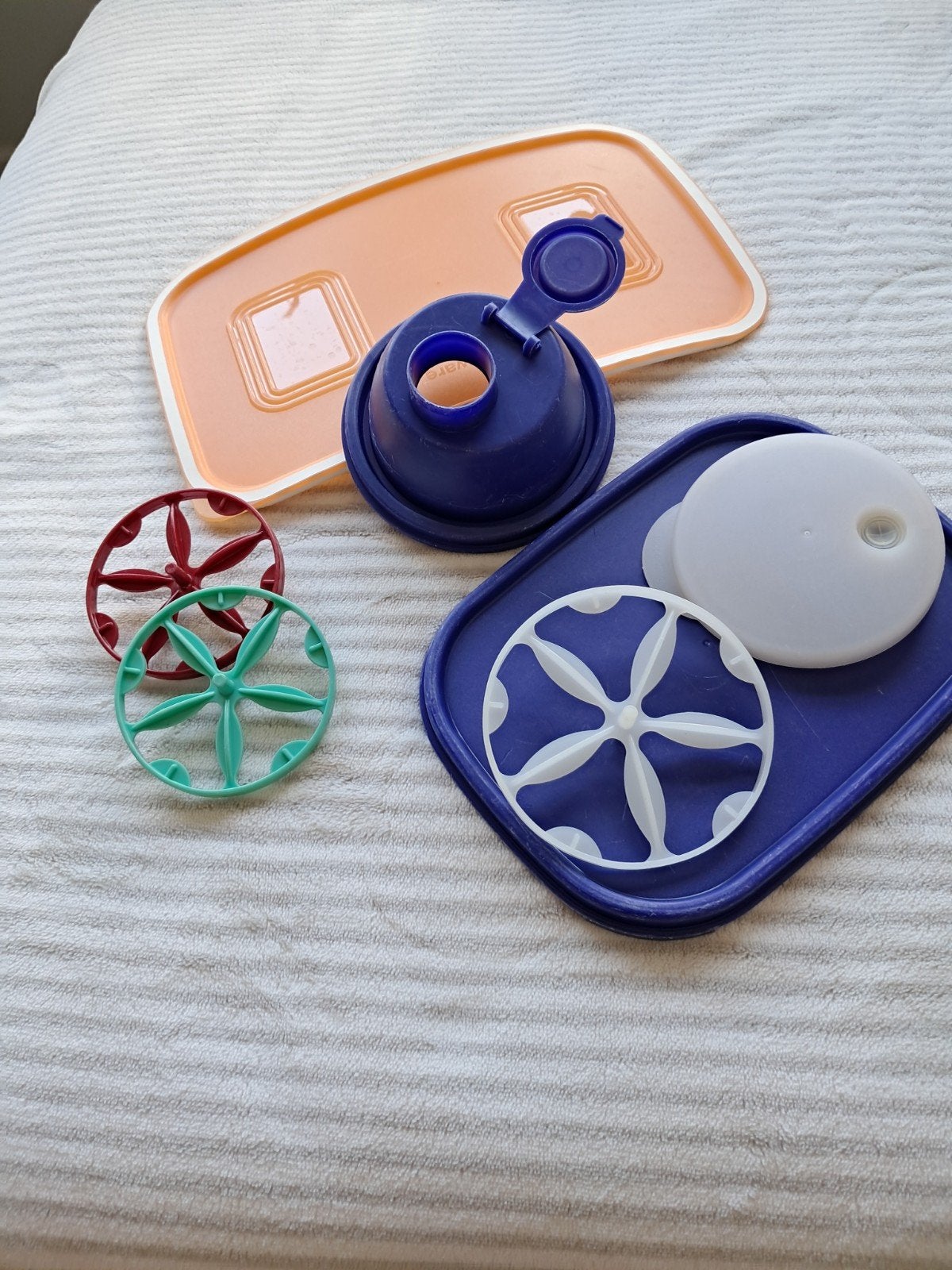 tupperware onderdelen, Ophalen