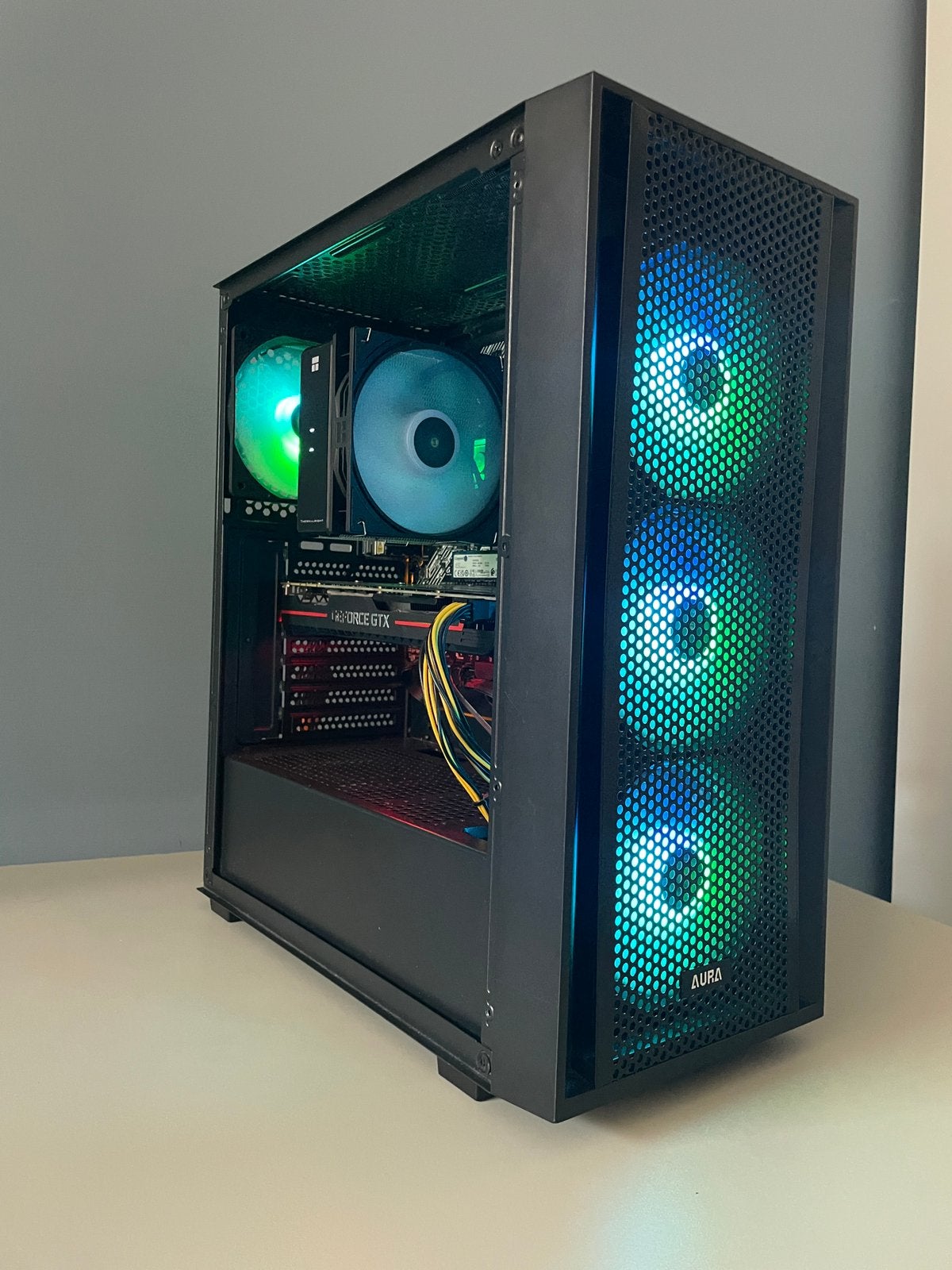 Game PC - Ryzen 5 - 1080 8GB - SSD - ASUS B450, Ophalen, Zo goed als nieuw, 3 tot 4 Ghz, SSD