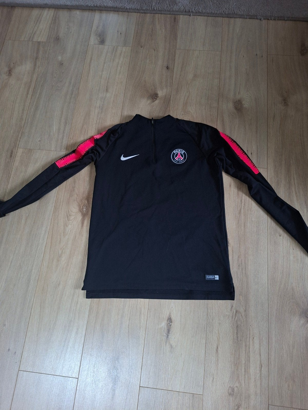 PSG Trainingstrui Maat M, Maat 48/50 (M), Zwart, Nike, Ophalen of Verzenden