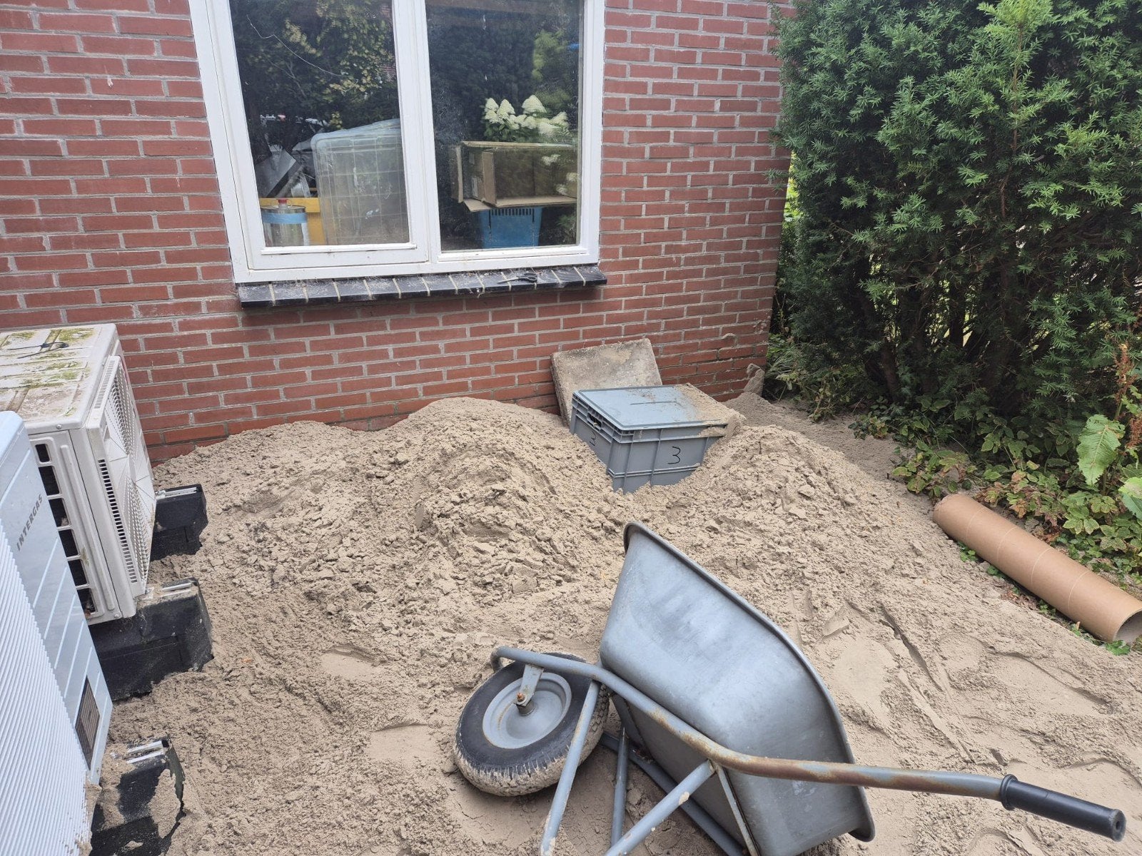 Straat zand gratis, Tuin en Terras, Zand, Ophalen, Ophoogzand