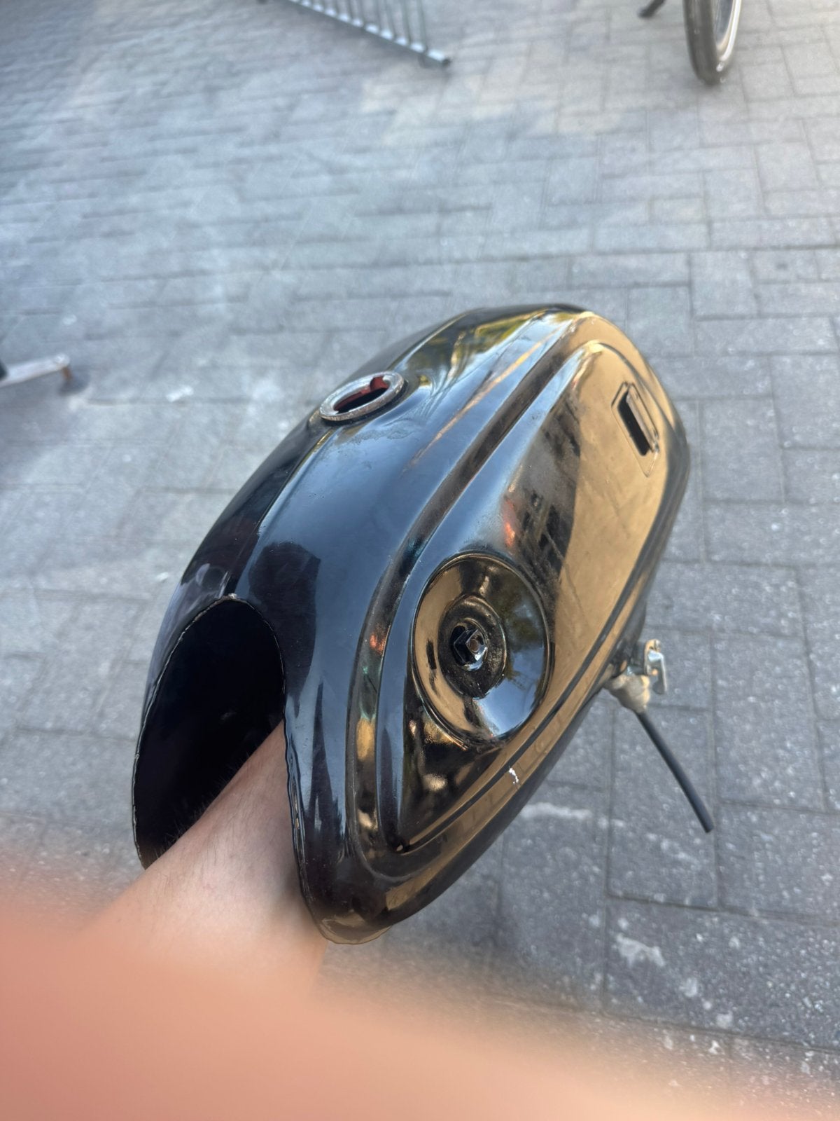 Tank honda cd50, Fietsen en Brommers, Brommeronderdelen | Oldtimers, Ophalen, Gebruikt, Tank, Overige merken
