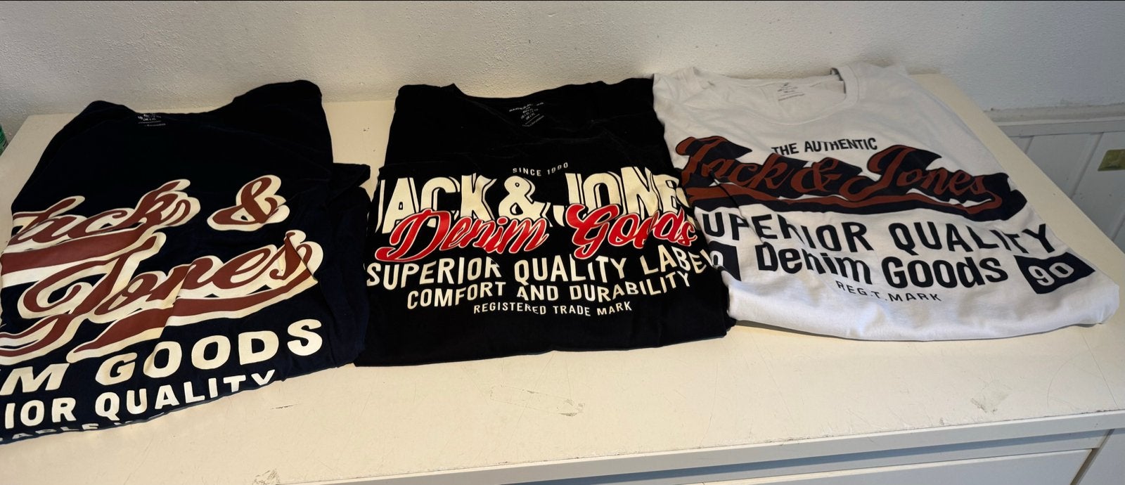 Jack & Jones T-shirts - Set van 3 - 6xl, Ophalen of Verzenden, Nieuw, Overige kleuren, Shirt