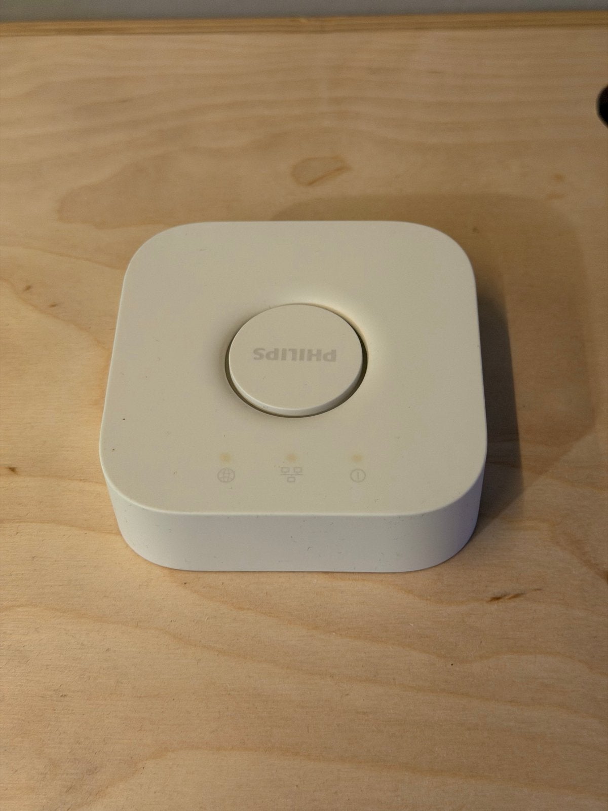 Philips Hue Zigbee Bridge (zonder adapter), Gebruikt, Kunststof, Ophalen of Verzenden, Modern