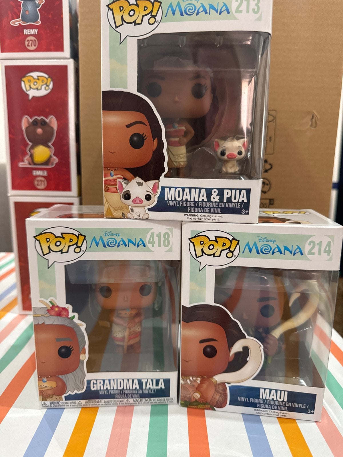 Funko Pop Moana set, Verzenden, Zo goed als nieuw
