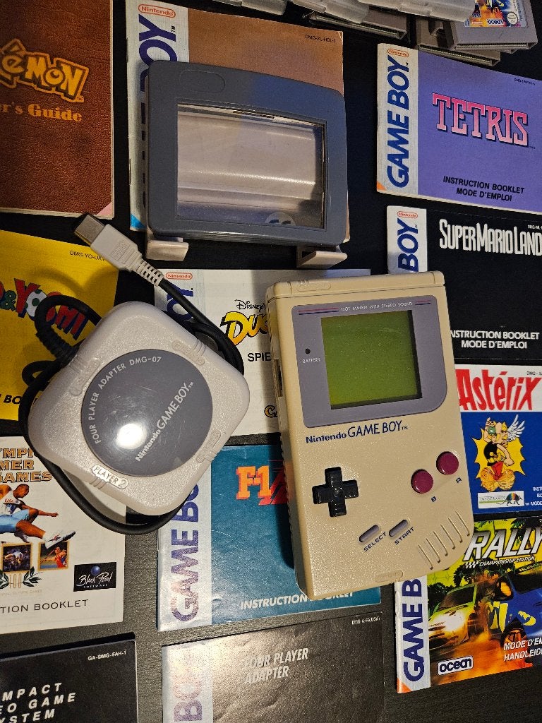 Nintendo Game Boy classic set met 14 games, Gebruikt, 1 speler, Vanaf 7 jaar, Ophalen