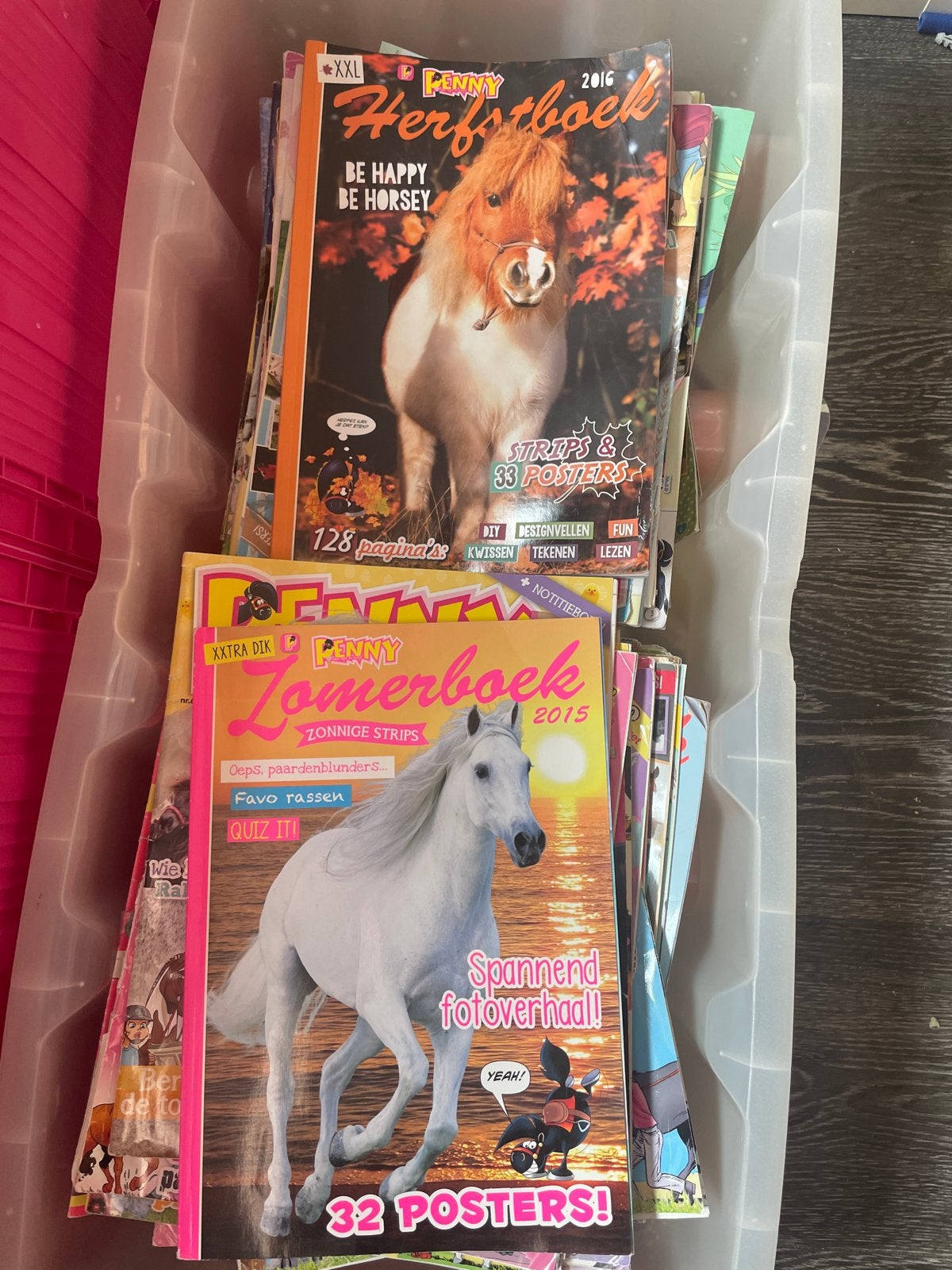 Penny tijdschriften met posters voor paardenliefhebbers, Boeken, Ophalen of Verzenden, Gelezen, Overige typen