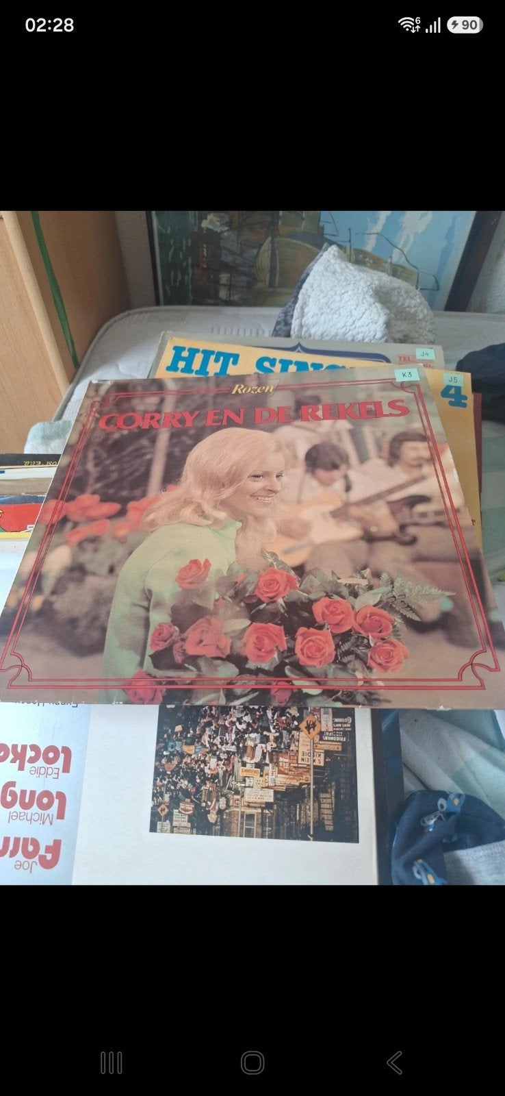 Corry en de Rekels - Rozen LP, Cd's en Dvd's, Vinyl | Nederlandstalig, LP, Gebruikt, Ophalen of Verzenden, Levenslied of Smartlap