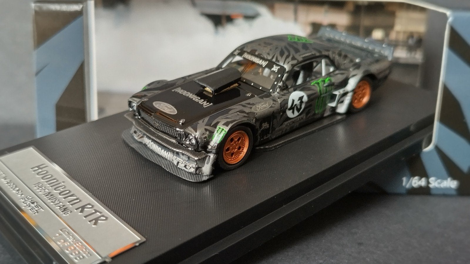 Ford Mustang RTR Hoonigan Ken Block 1:64 Street Warrior Pol, Auto, Verzenden, ., Nieuw