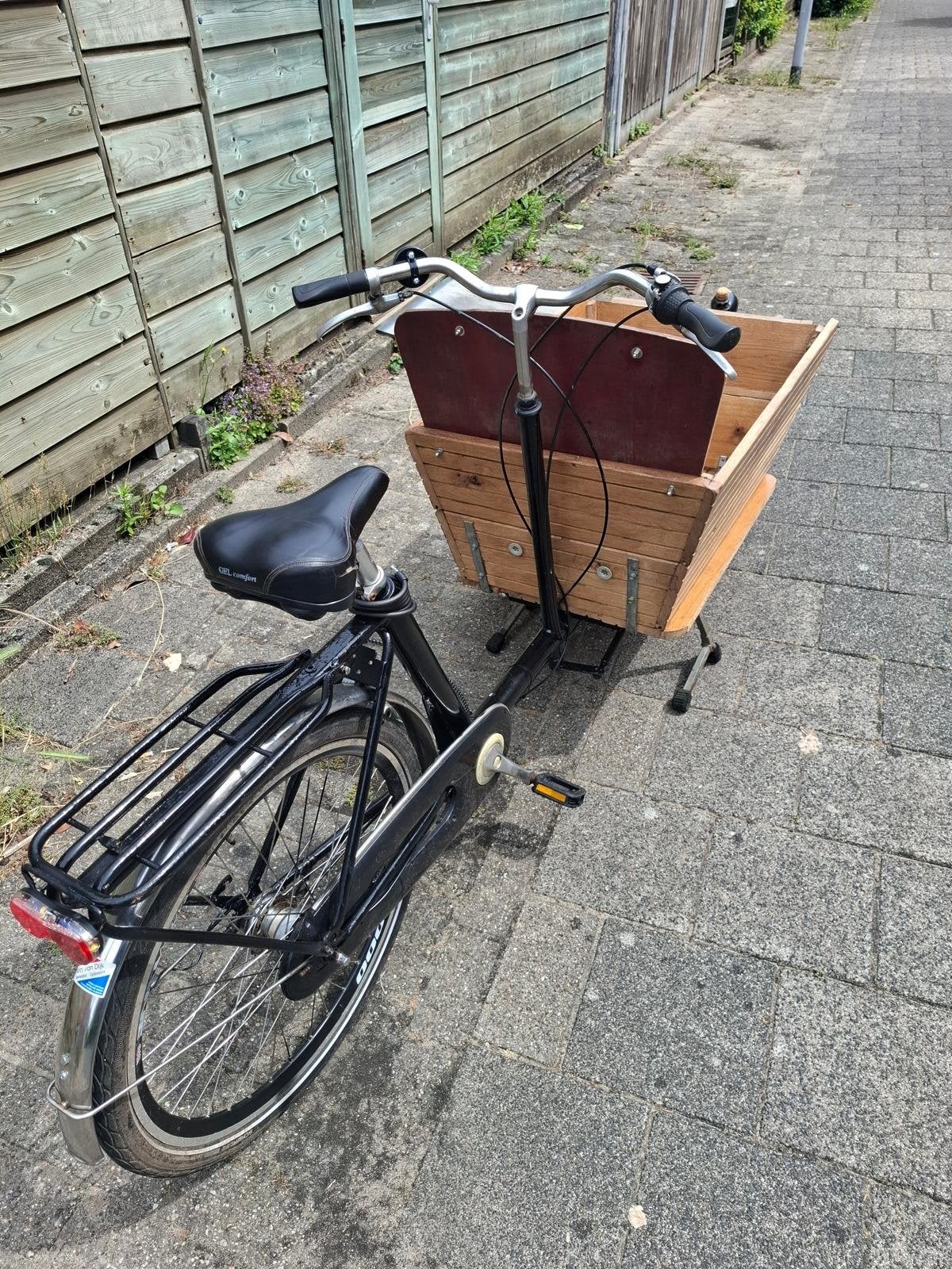 Vintage bakfiets - Opgeknapt, Ophalen, Gebruikt, Goederen, Overige merken