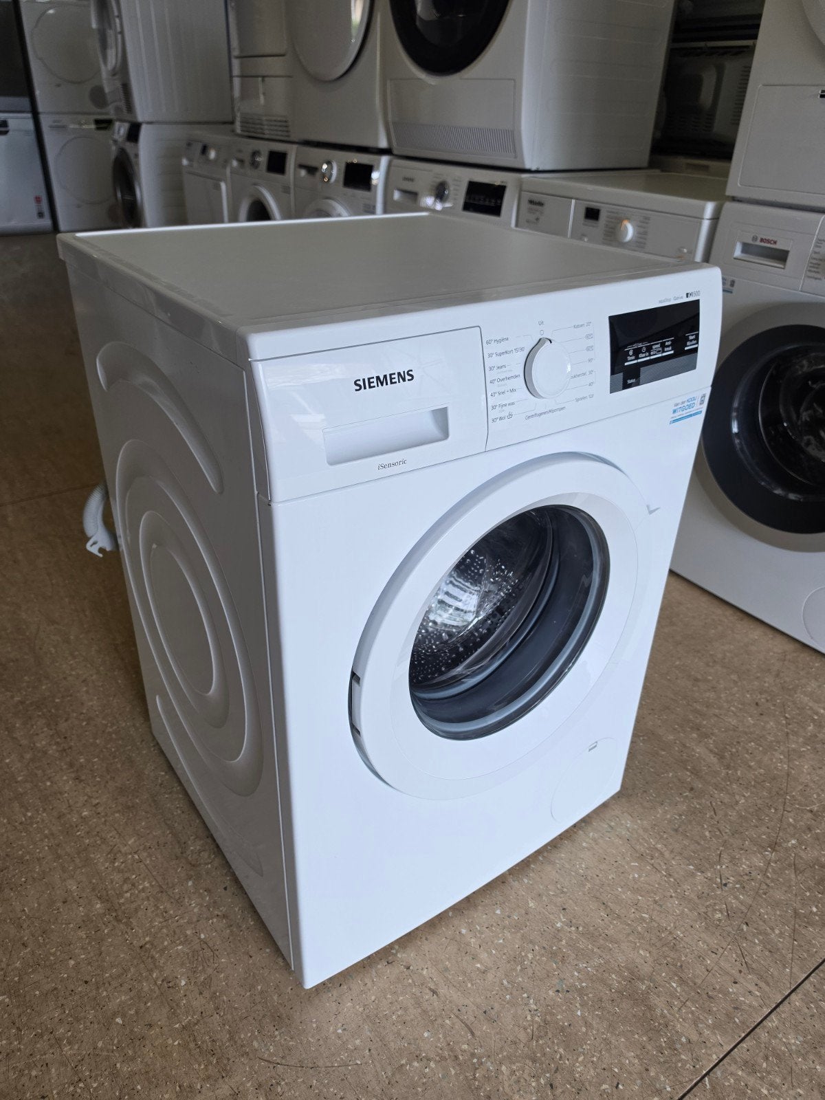 Siemens IQ 500 wasmachine | 8 kilo | A+++ | Gratis thuis 🚚✅, Ophalen, Jirnsum, 1200 tot 1600 toeren, 8 tot 10 kg