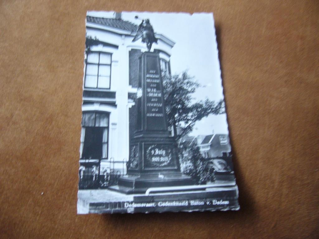 DEDEMSVAART  =  GEDENKNAALD BARON V. DEDEM, Ophalen of Verzenden, 1940 tot 1960, Gelopen, Overijssel