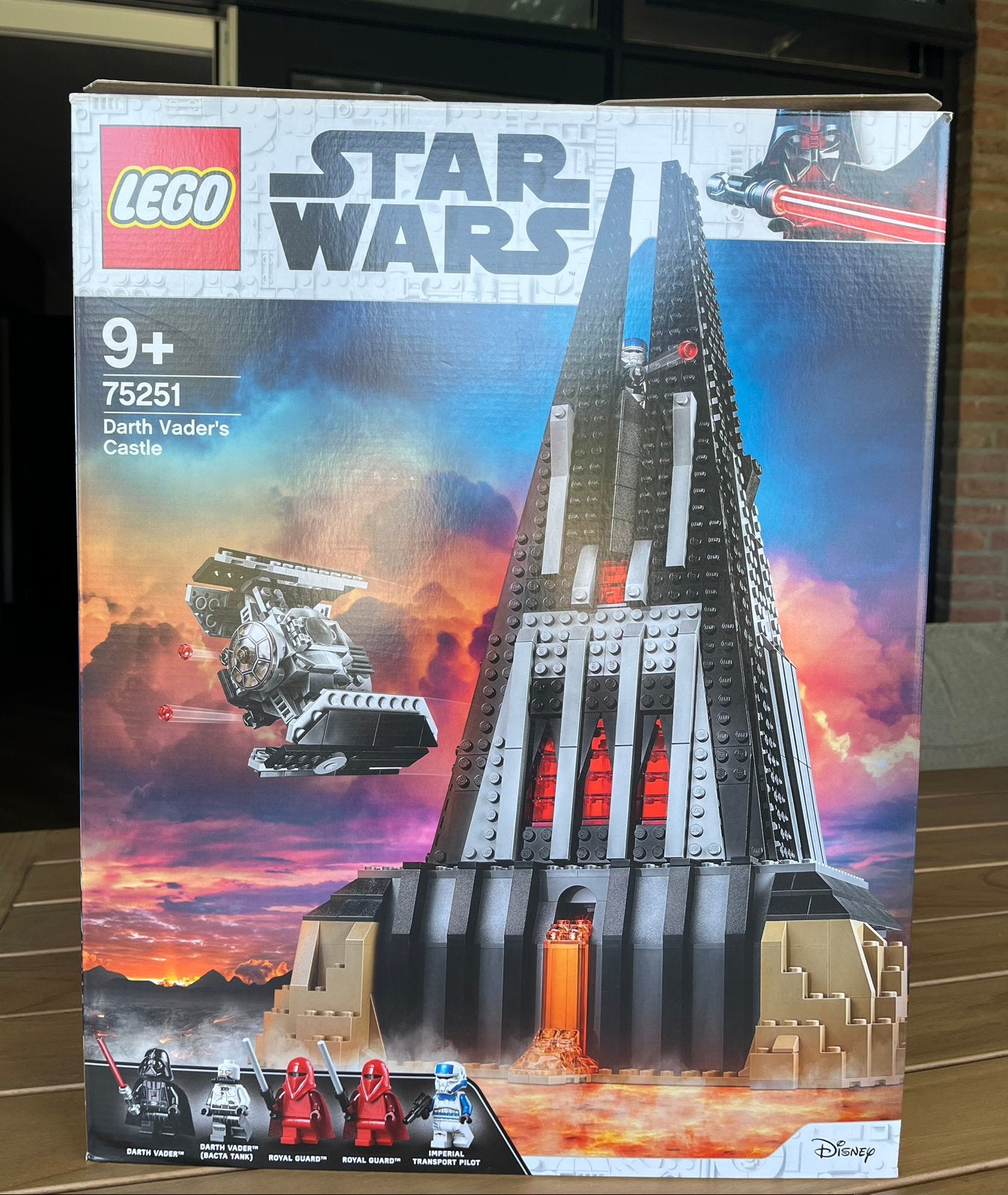 Te koop: LEGO darth vader’s castle, Ophalen, Zo goed als nieuw
