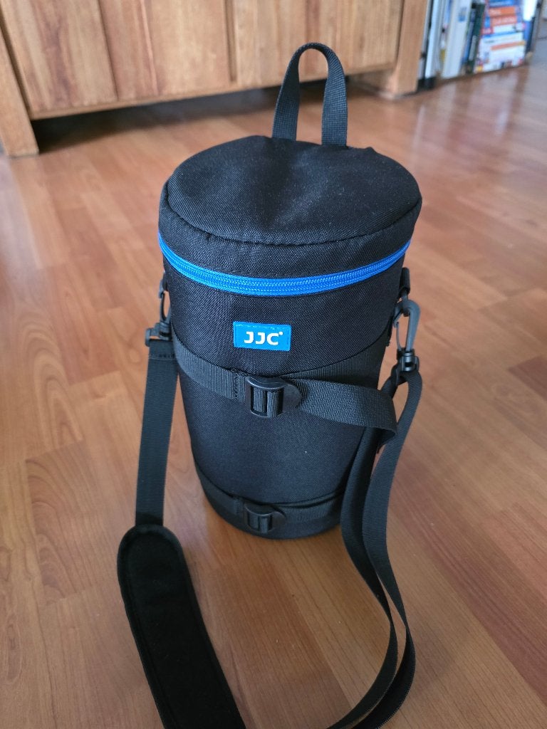 JJC DLP 7II Deluxe Lenspouch waterbestendig - NIEUW, Overige merken, Nieuw, Ophalen of Verzenden, Gevoerd