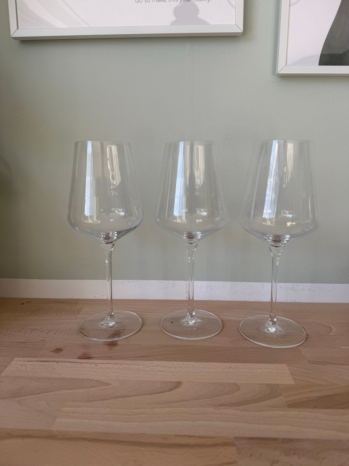 3x Villeroy & Boch VIVO wijnglazen, Ophalen, Zo goed als nieuw, Wit, Overige merken