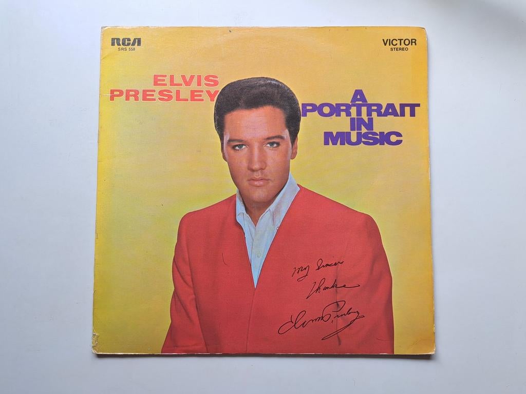 Lp vinyl  Elvis Presley - A Portrait in Music  Greatest Hits, Cd's en Dvd's, Vinyl | Rock, Ophalen of Verzenden, Gebruikt, 12 inch