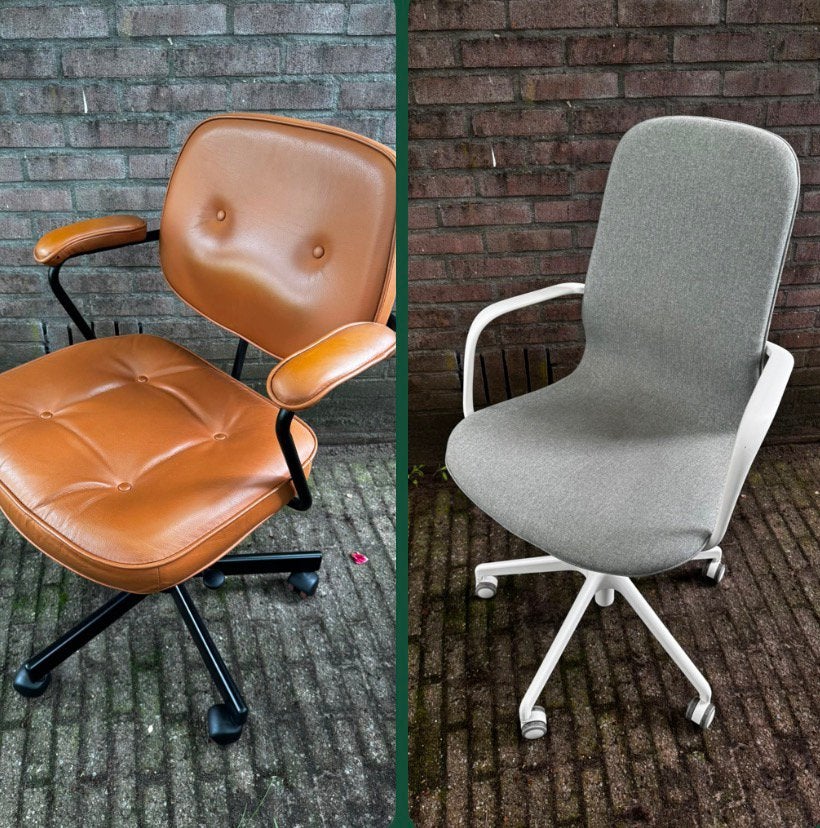 IKEA Alefjäll en Långfjäll bureaustoelen, Huis en Inrichting, Bureaustoelen, Ophalen, Gebruikt, Overige kleuren, Bureaustoel